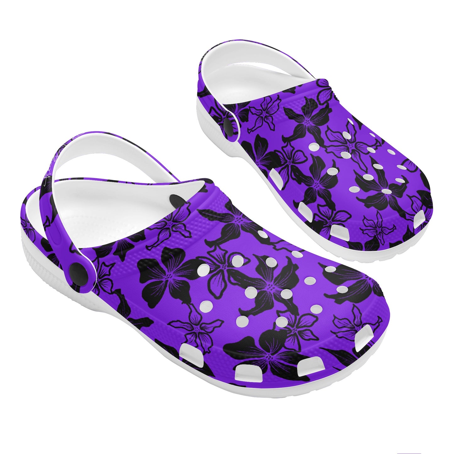 Mens All Over Printing Classic Clogs