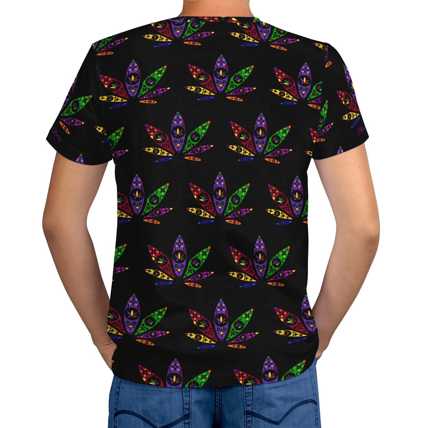 New Mens All Over Print T-shirt