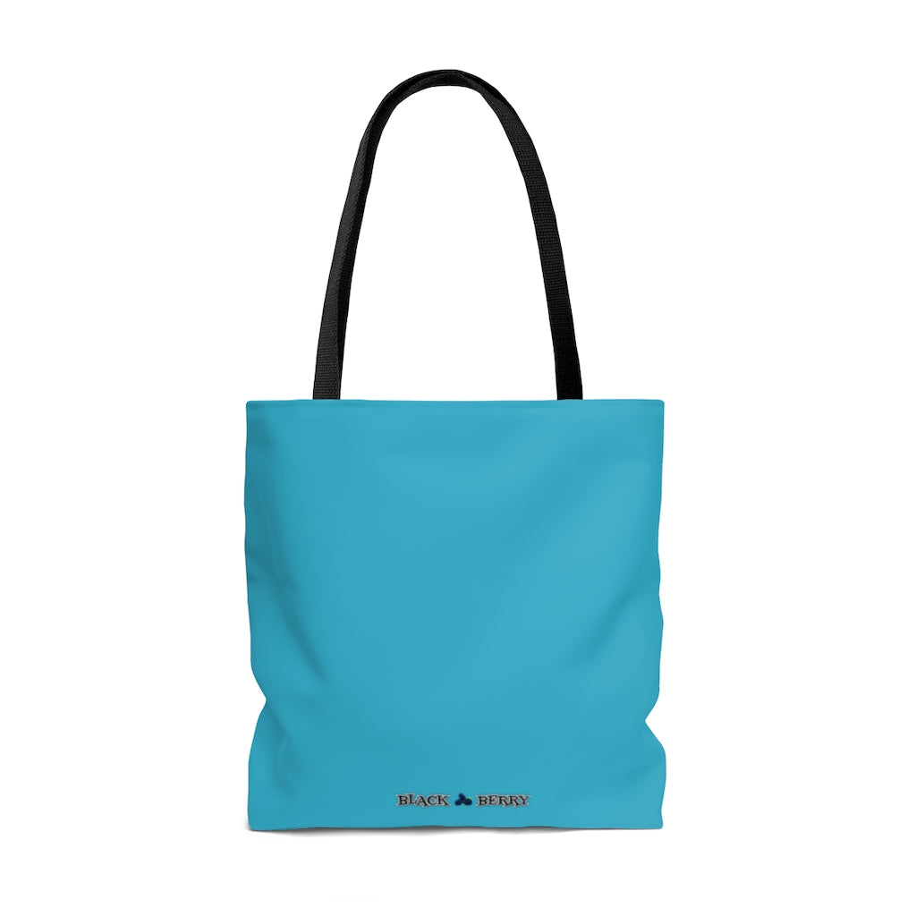 Inspirational Tote Bag Blue